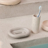 Porte-savon en ciment